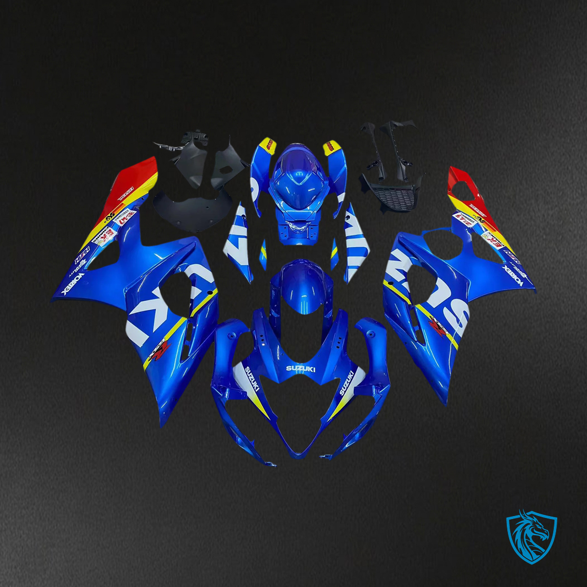 Suzuki GSXR1000 (2005-2006) Blue Style 4 - Fairing Kit