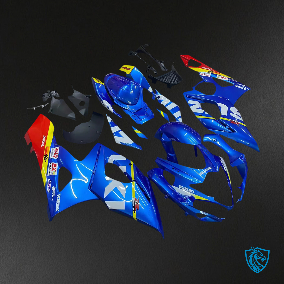 Suzuki GSXR1000 (2005-2006) Blue Style 4 - Fairing Kit
