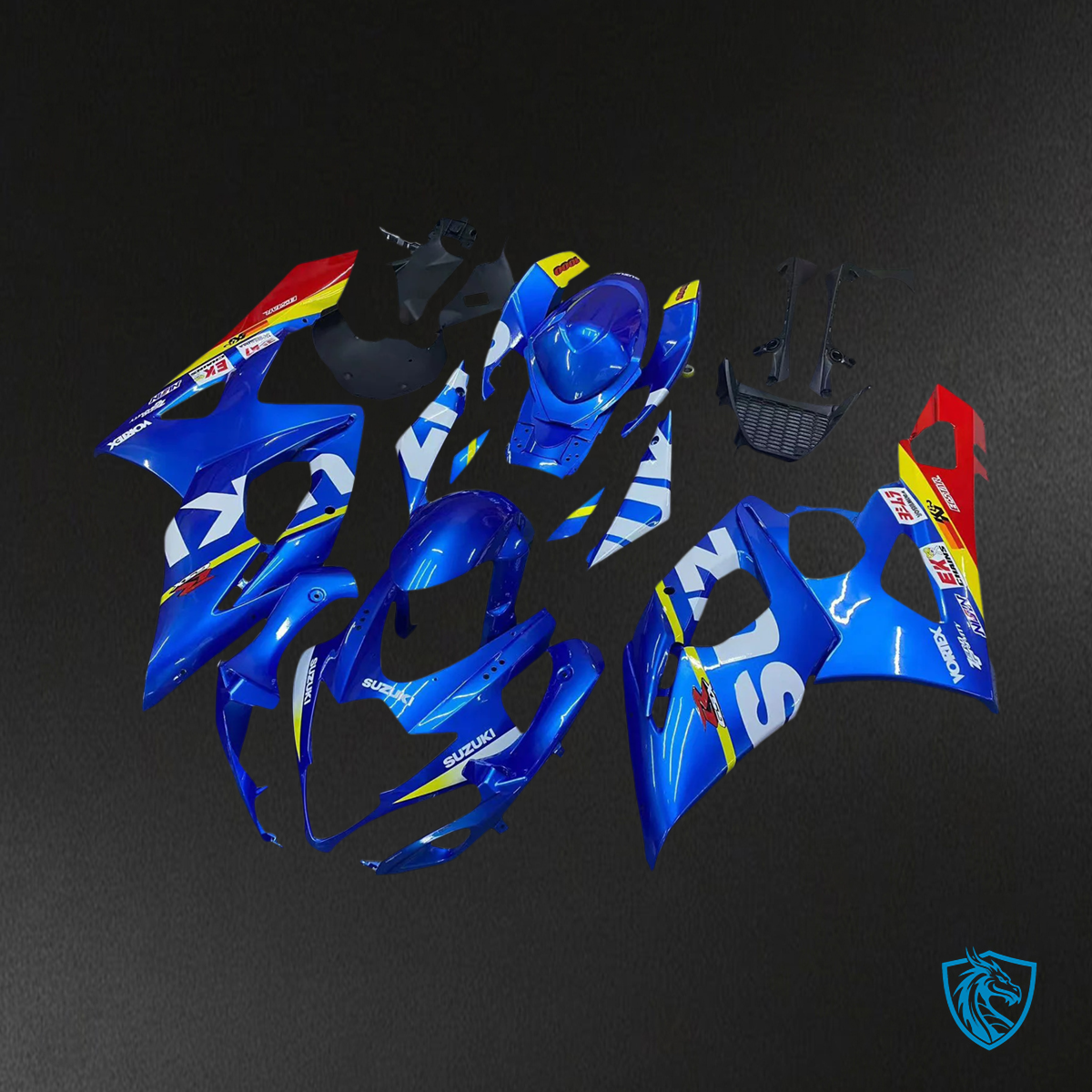 Suzuki GSXR1000 (2005-2006) Blue Style 4 - Fairing Kit