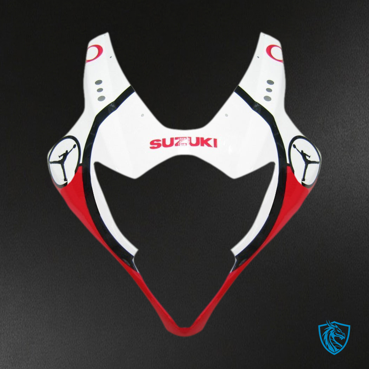 Suzuki GSXR1000 (2005-2006) Red, White & Black - Custom ABS Fairing Kit