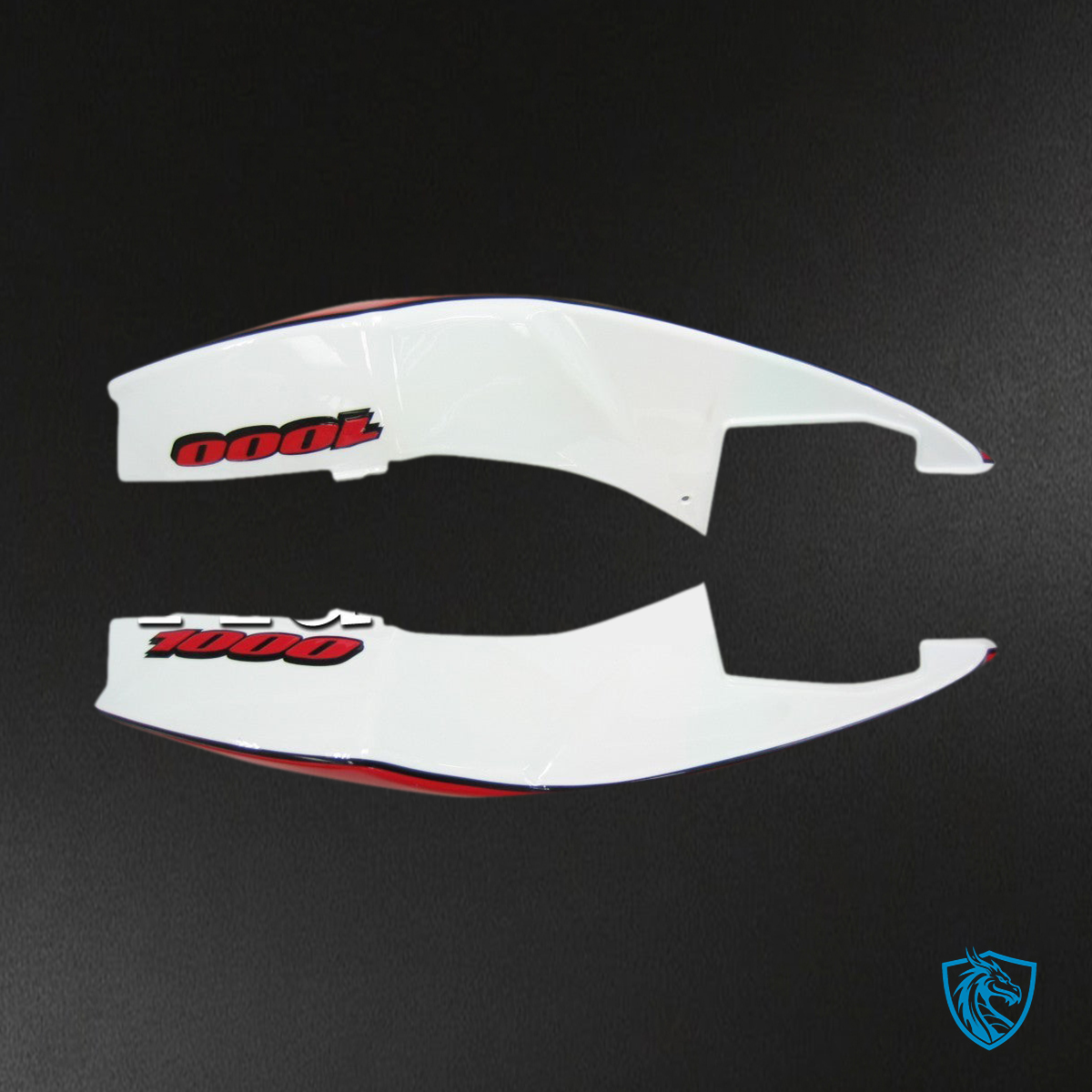 Suzuki GSXR1000 (2005-2006) Red, White & Black - Custom ABS Fairing Kit