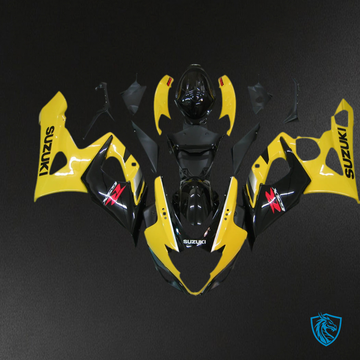 Suzuki GSXR1000 (2005-2006) Yellow & Black - Fairing Kit