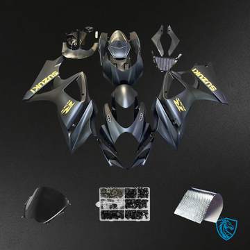 Suzuki GSXR1000 (2007-2008) Black Style 2 - Fairing Kit
