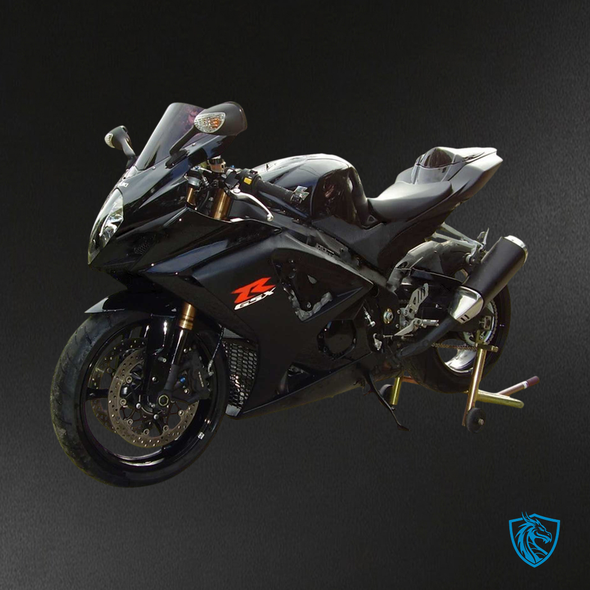 Suzuki GSXR1000 (2007-2008) Black Style 3 - Fairing Kit