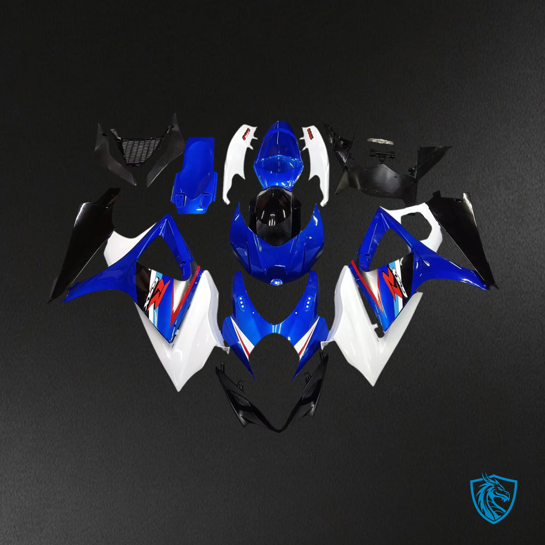 Suzuki GSXR1000 (2007-2008) Blue - Fairing Kit