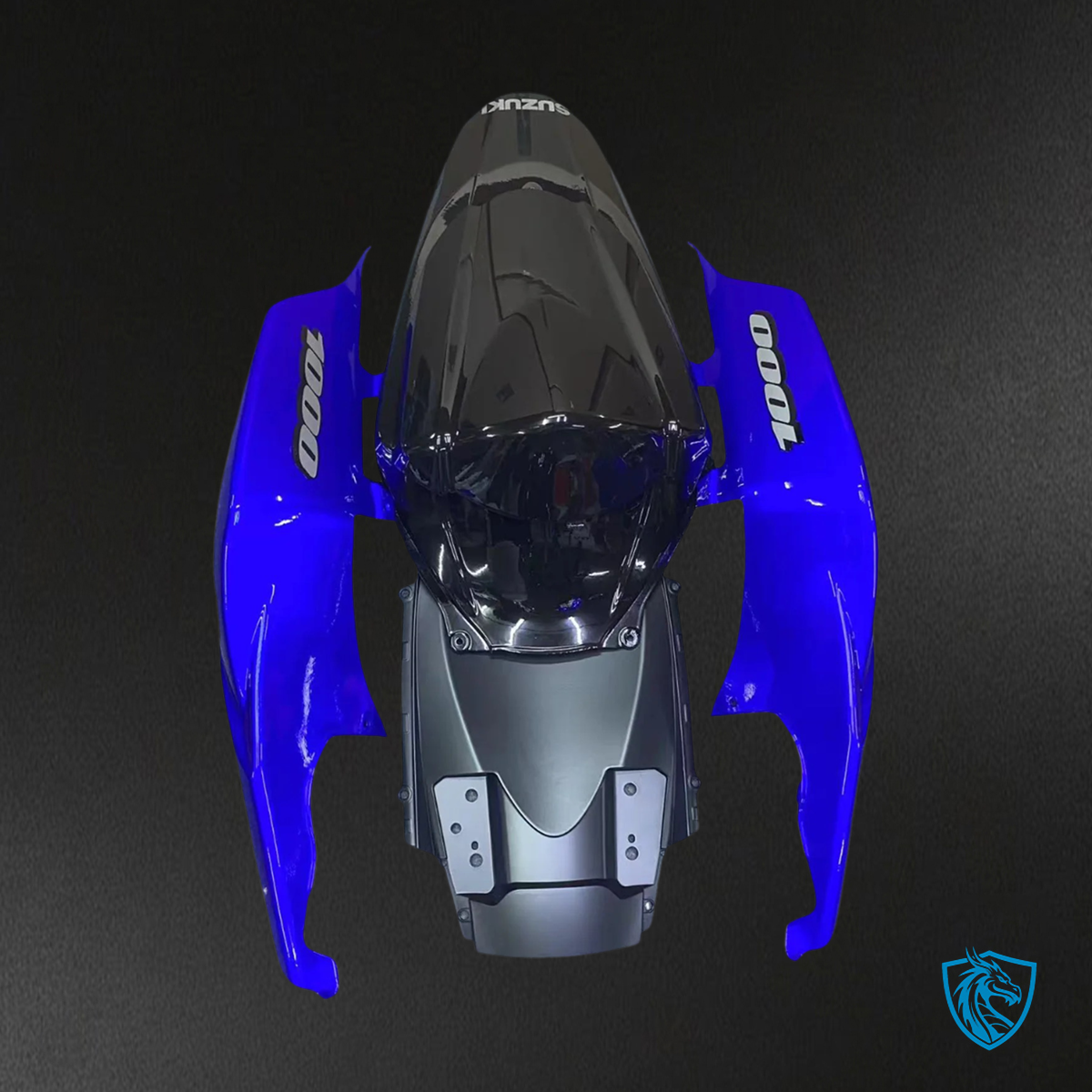 Suzuki GSXR1000 (2007-2008) Blue & Black - Fairing Kit