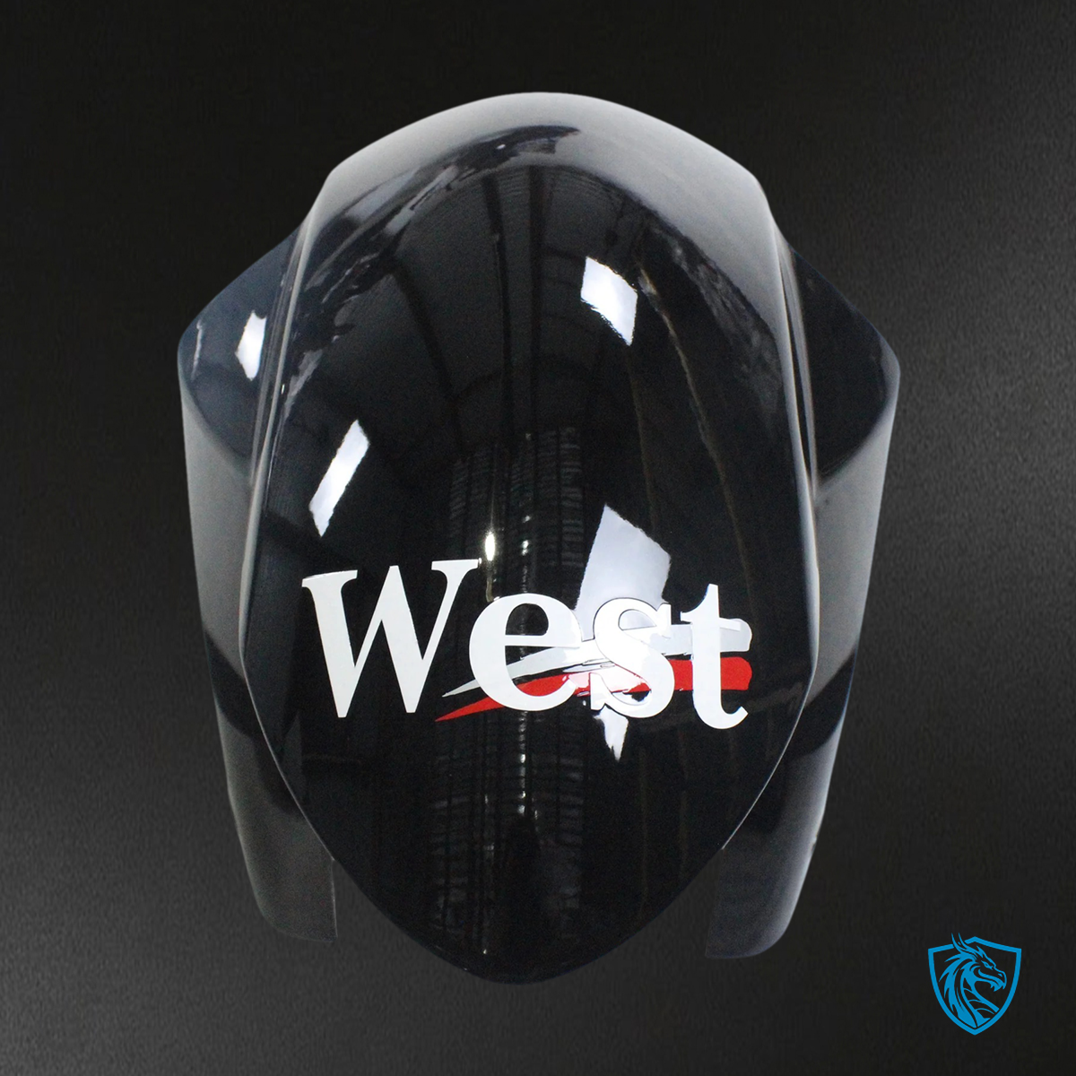 Suzuki GSXR1000 (2007-2008) Glossy Black & White - Fairing Kit