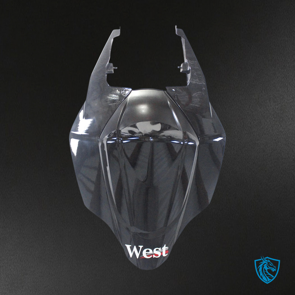 Suzuki GSXR1000 (2007-2008) Glossy Black & White - Fairing Kit