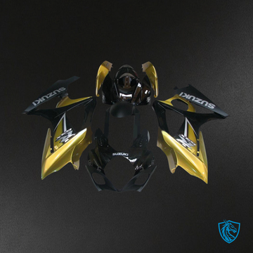 Suzuki GSXR 1000 (2007-2008) Gold & Black - Fairing Kit