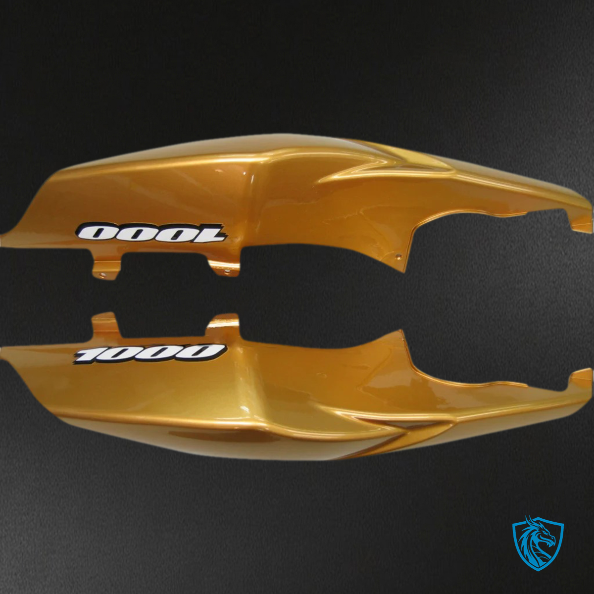 Suzuki GSXR 1000 (2007-2008) Gold & Black - Fairing Kit