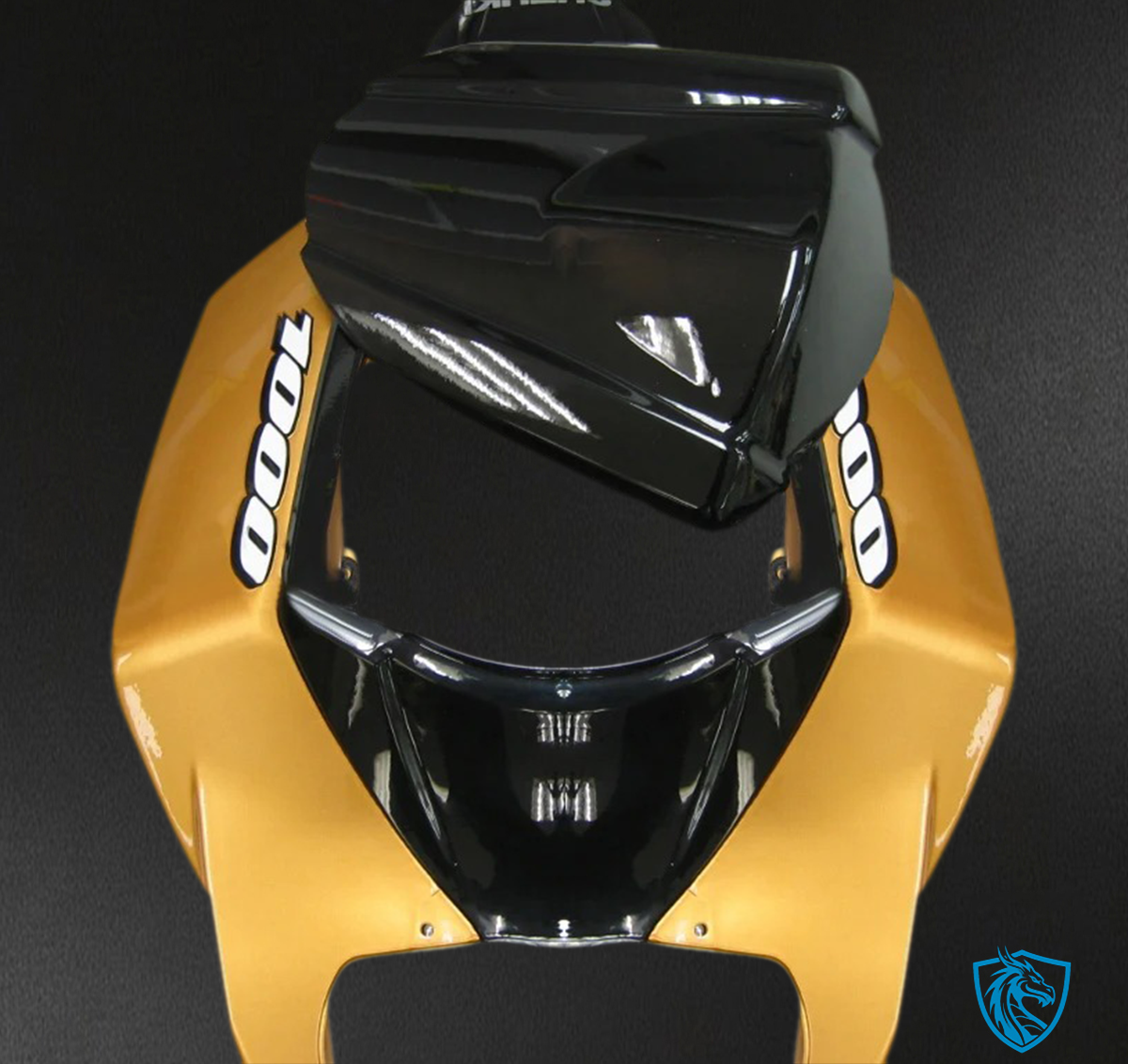Suzuki GSXR 1000 (2007-2008) Gold & Black - Fairing Kit