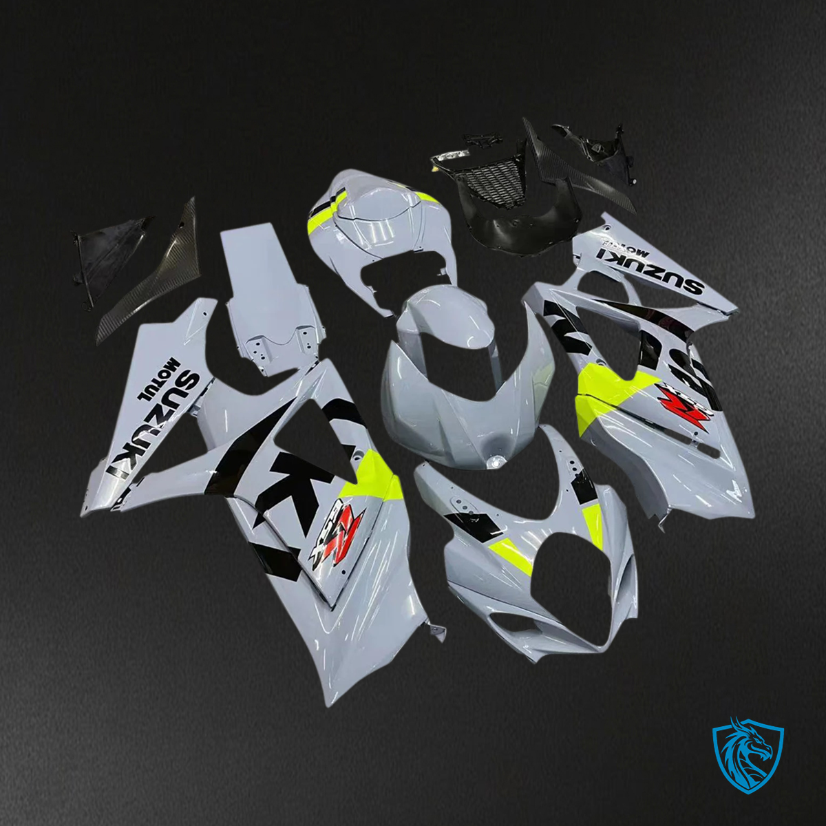 Suzuki GSXR1000 (2007-2008) Gray - Fairing Kit