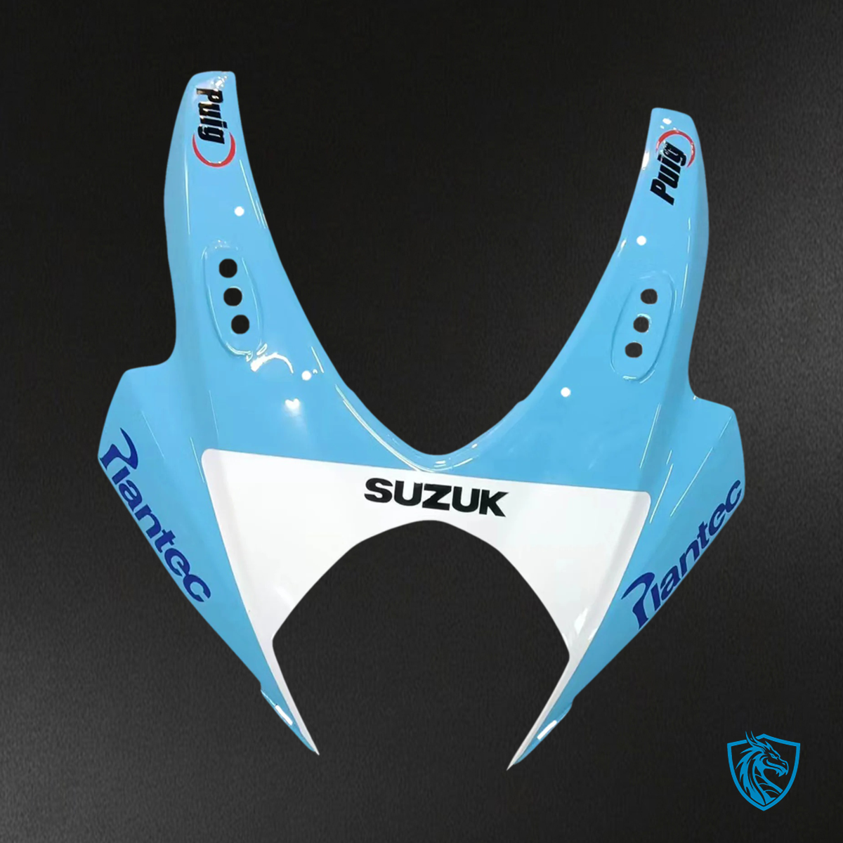Suzuki GSXR1000 (2007-2008) Light Blue with Yellow Logo - Fairing Kit