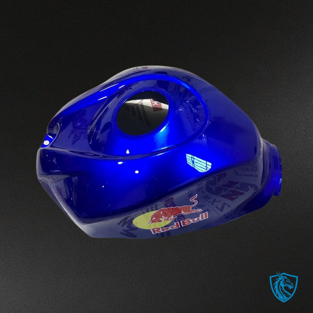 Suzuki GSXR1000 (2007-2008) Blue Red Bull - Custom ABS Fairing Kit