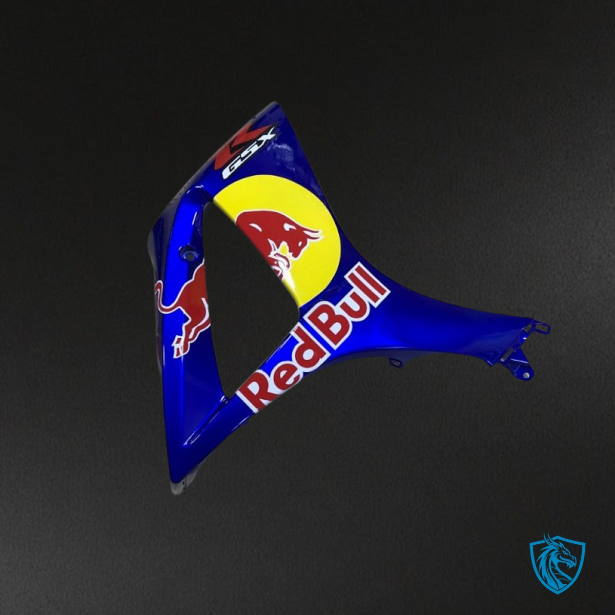 Suzuki GSXR1000 (2007-2008) Blue Red Bull - Custom ABS Fairing Kit