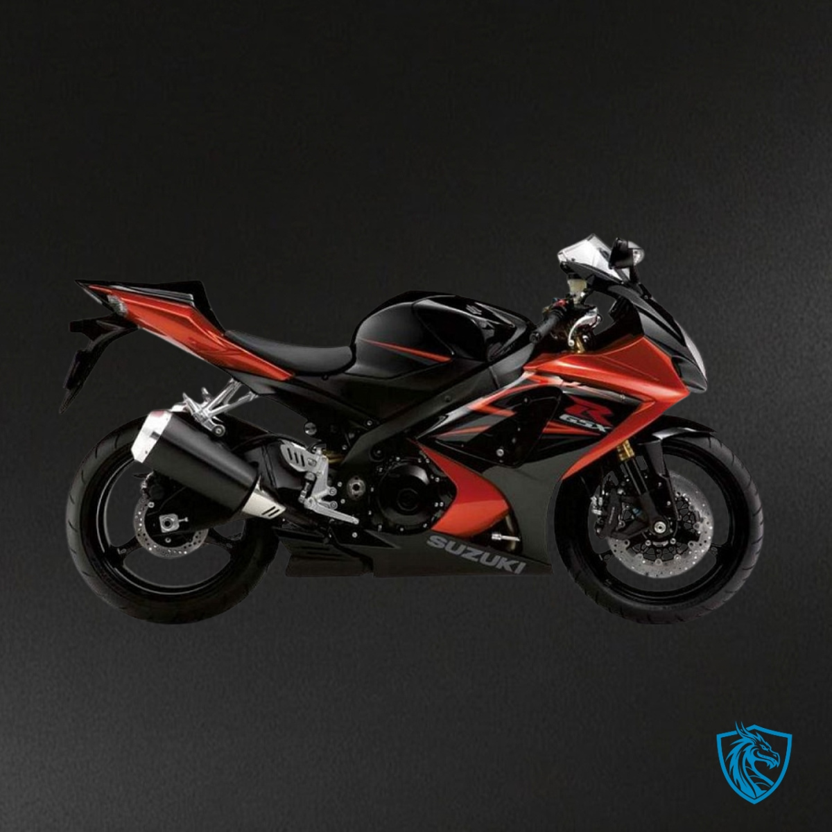 Suzuki GSXR1000 (2007-2008) Black & Red Fairing Kit | ABS Bodywork