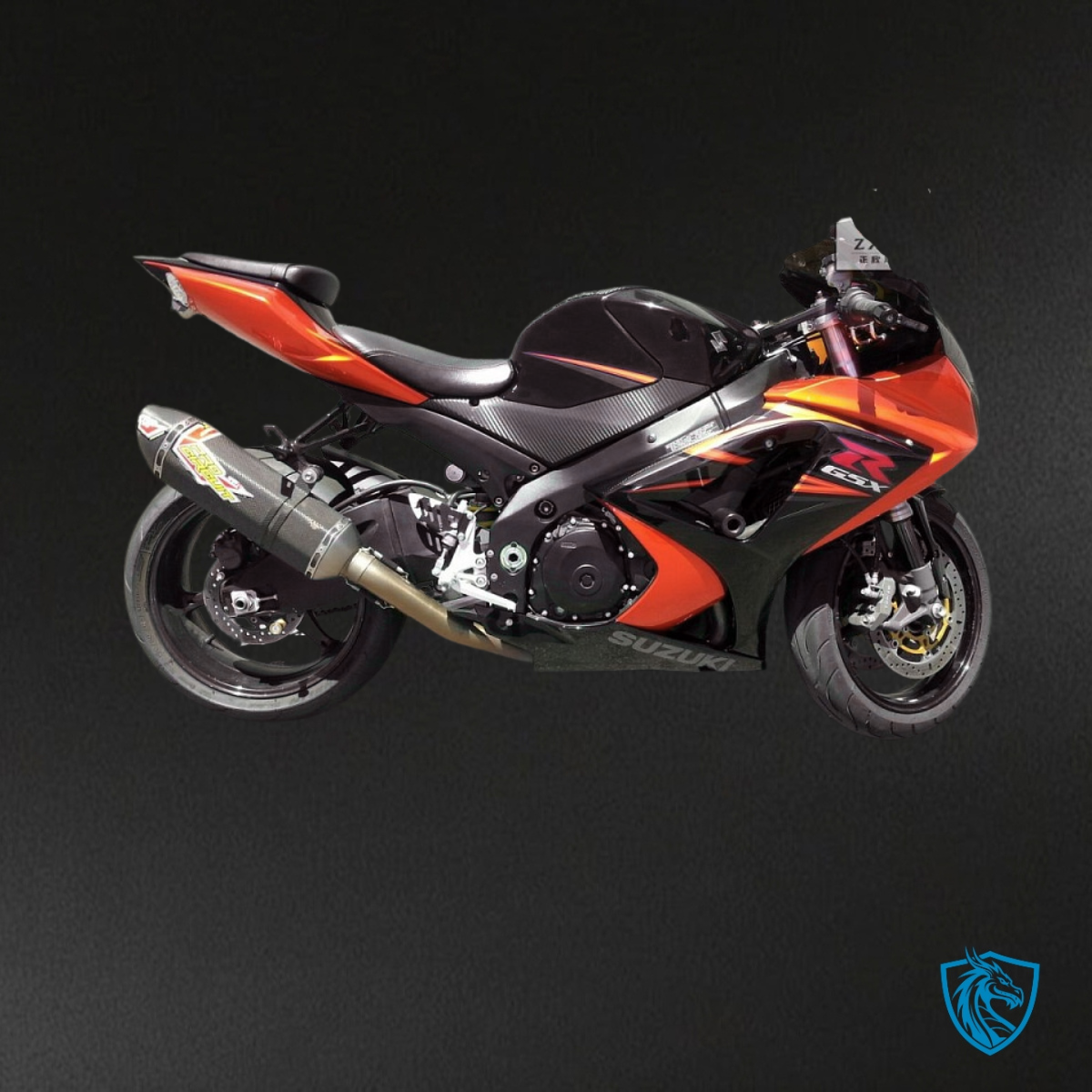 Suzuki GSXR1000 (2007-2008) Black & Red Fairing Kit | ABS Bodywork