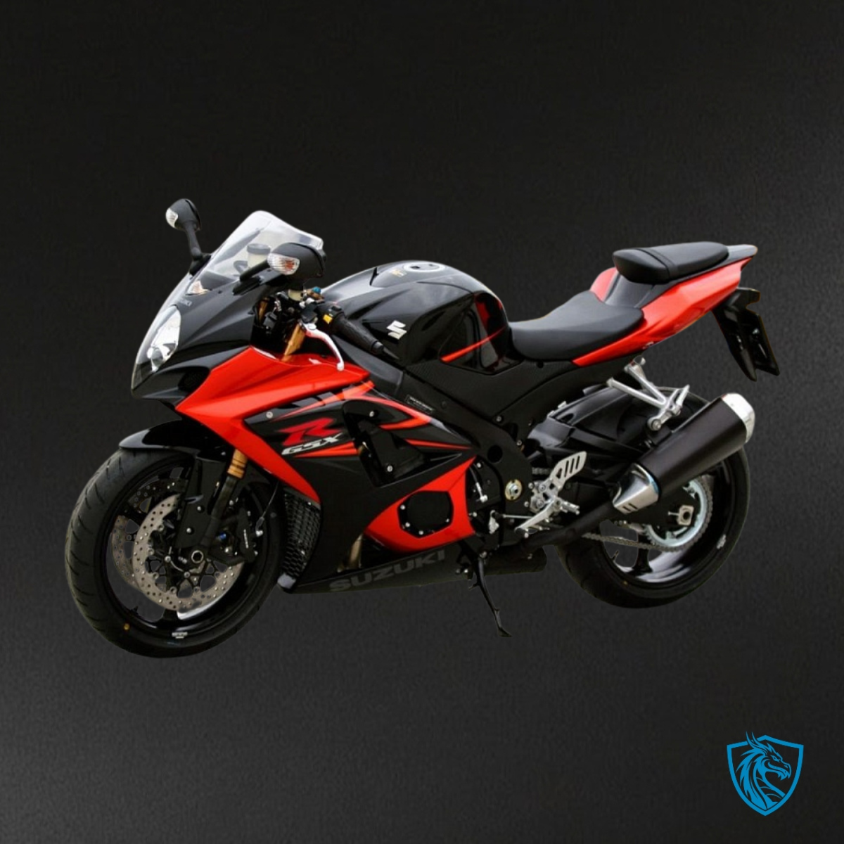 Suzuki GSXR1000 (2007-2008) Black & Red Fairing Kit | ABS Bodywork