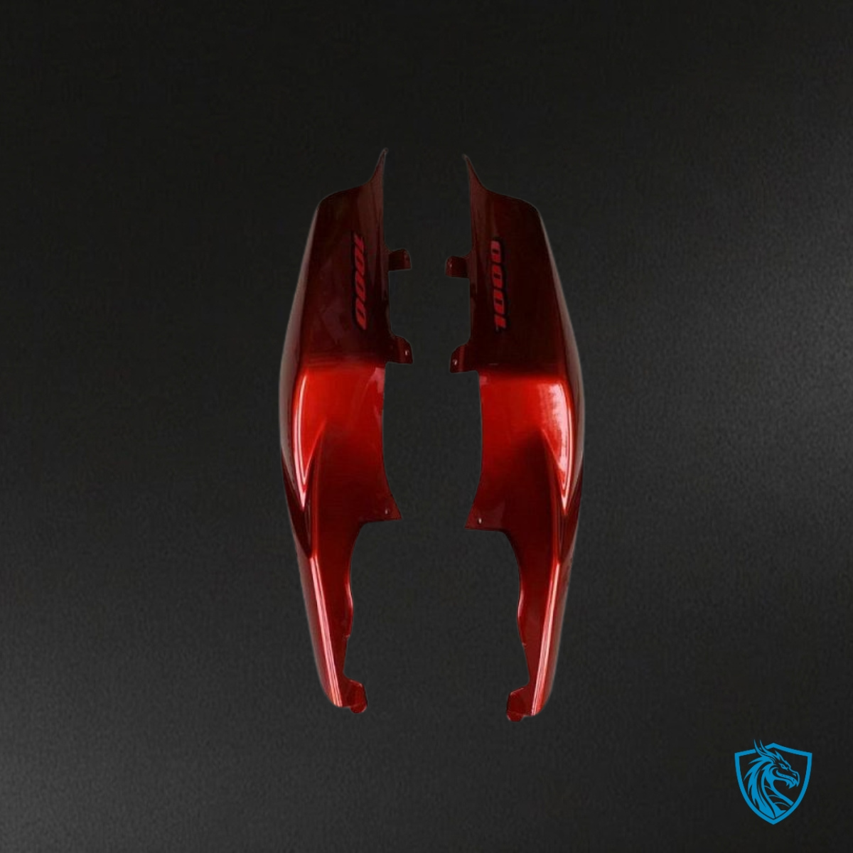 Suzuki GSXR1000 (2007-2008) Black & Red Fairing Kit | ABS Bodywork