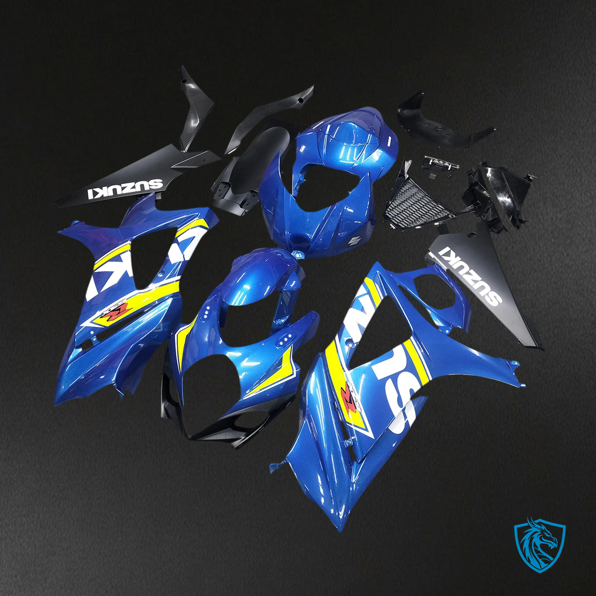 Suzuki GSXR1000 (2007-2008) Sky Blue - Fairing Kit