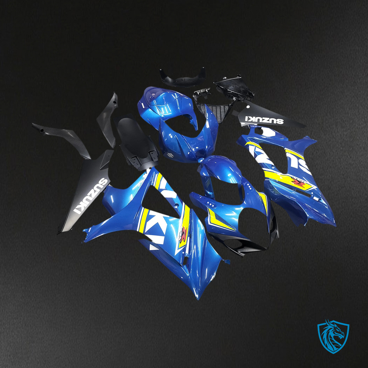 Suzuki GSXR1000 (2007-2008) Sky Blue - Fairing Kit