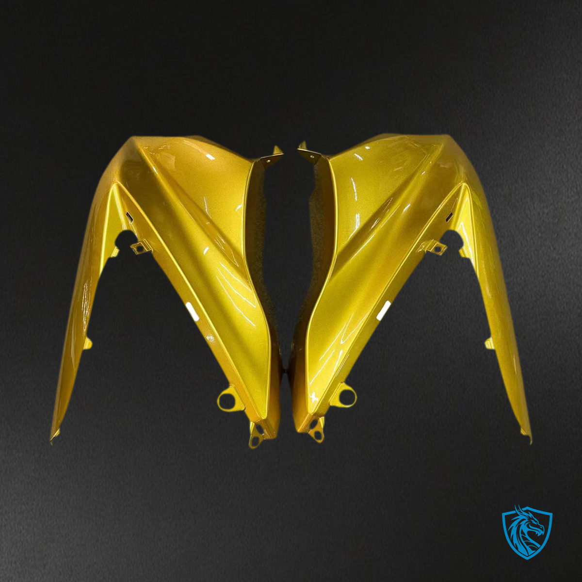 Suzuki GSXR1000 (2007-2008) Black & Gloss Yellow Fairing Kit | ABS Bodywork