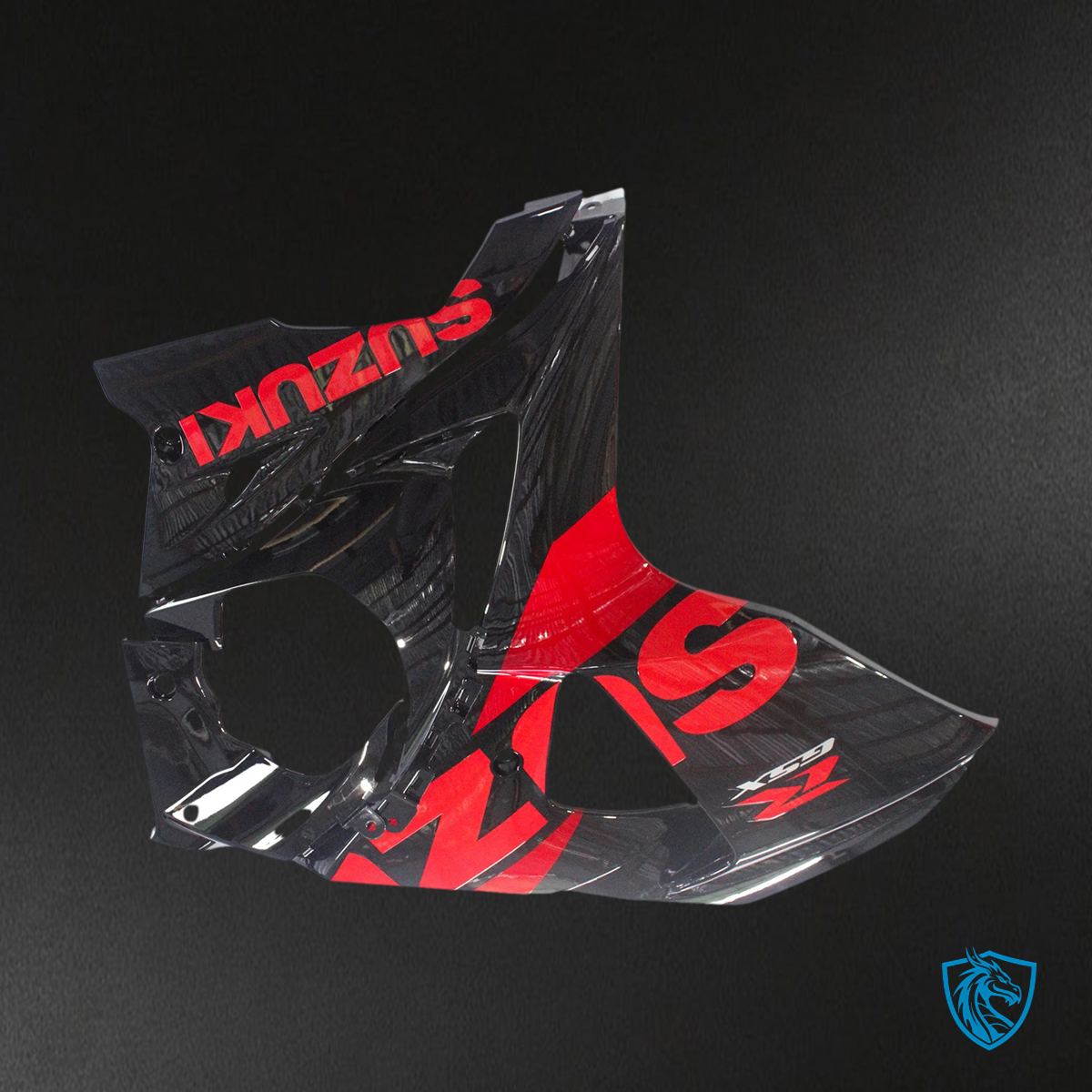 Suzuki GSXR1000 (2009-2016) Black & Red - Fairing Kit