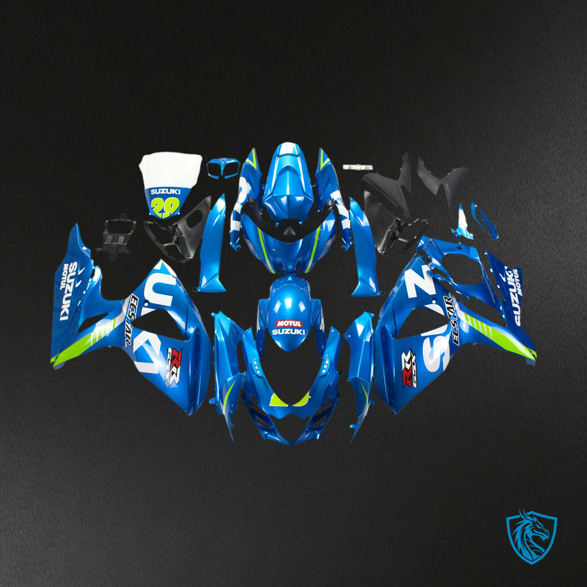 Suzuki GSXR1000 (2009-2016) Blue - Fairing Kit