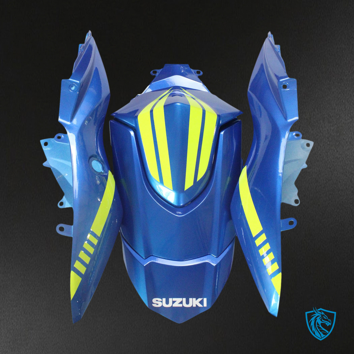 Suzuki GSXR1000 (2009-2016) Blue Cartoon - Fairing Kit