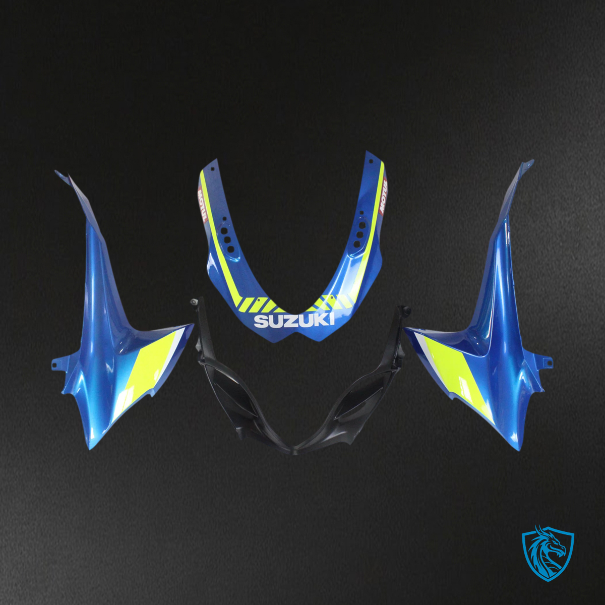 Suzuki GSXR1000 (2009-2016) Blue Cartoon - Fairing Kit