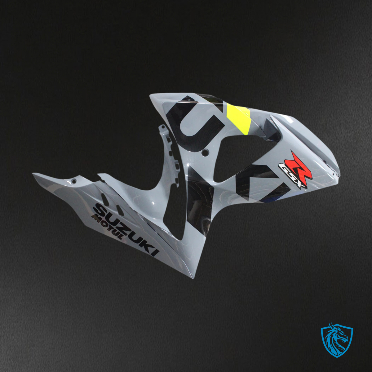 Suzuki GSXR1000 (2009-2016) Gray & Black - Fairing Kit