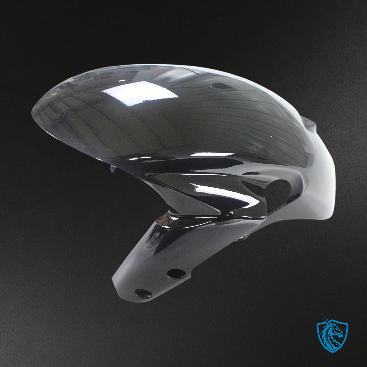Suzuki GSXR1000 (2009-2016) Matte Black & White - Fairing Kit