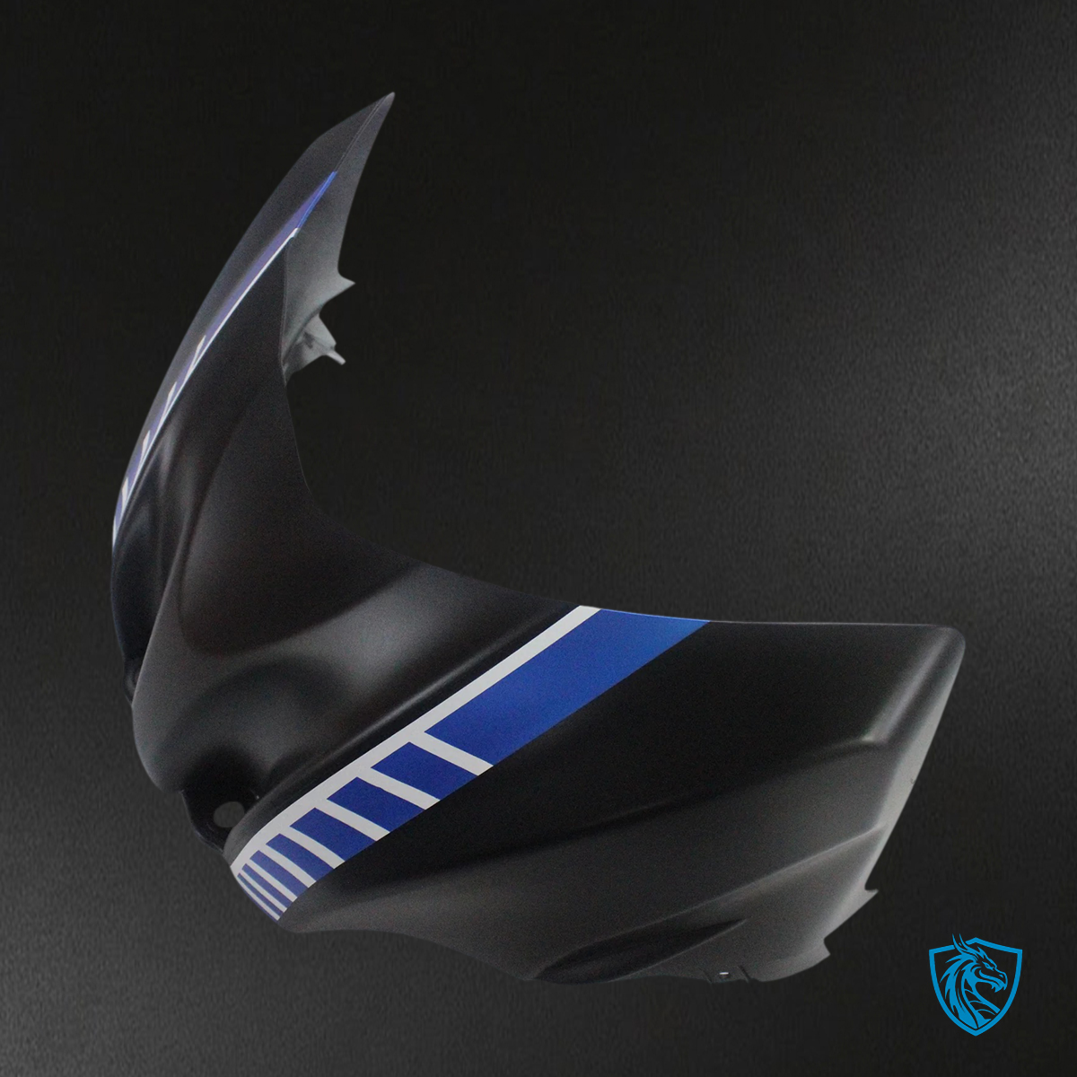 Suzuki GSXR1000 (2009-2016) Matte Black & White - Fairing Kit