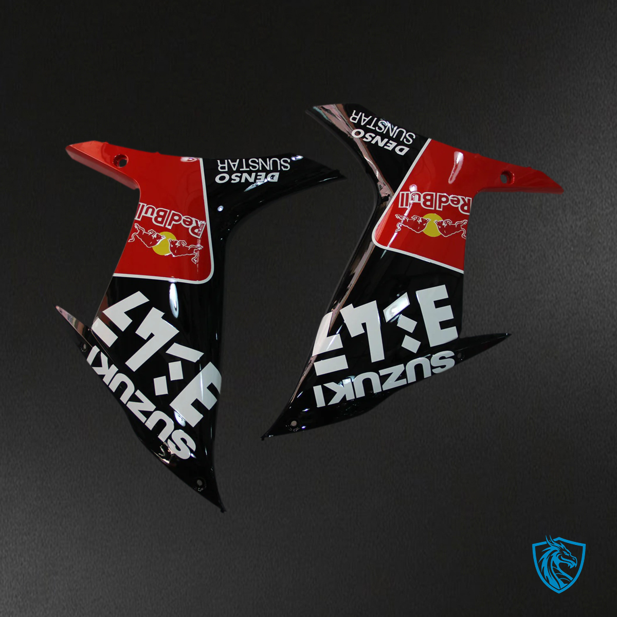 Suzuki GSXR1000 (2009-2016) Multi Black & Red - Fairing Kit