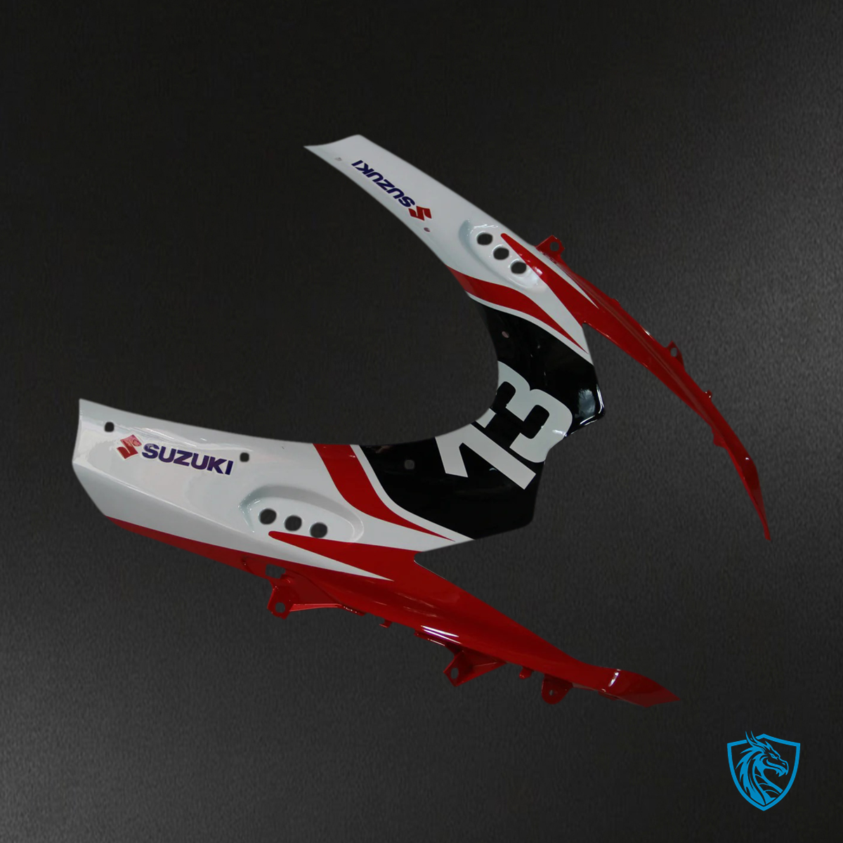 Suzuki GSXR1000 (2009-2016) Multi Black & Red - Fairing Kit