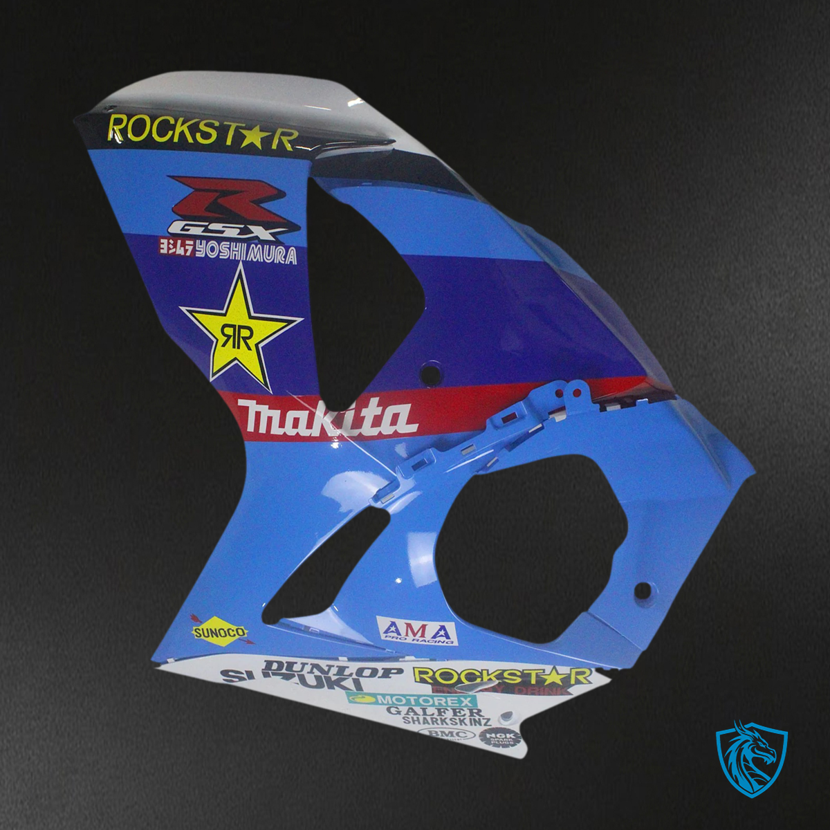 Suzuki GSXR1000 (2009-2016) Multi Blue & Red - Fairing Kit