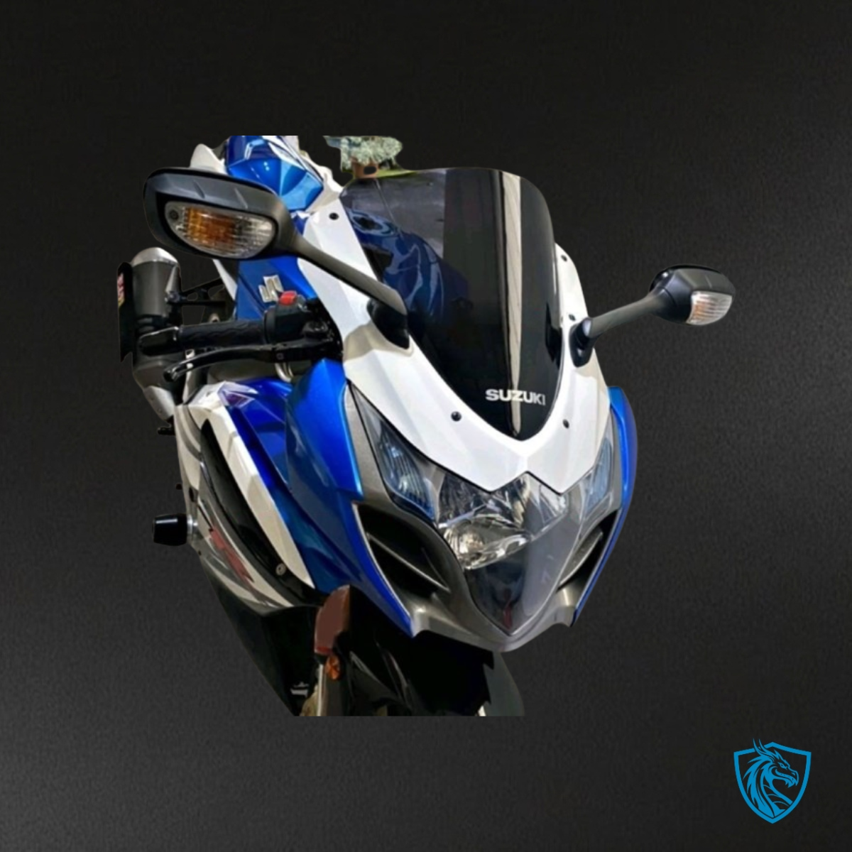 Suzuki GSXR1000 (2009-2016) Black, White & Blue Fairing Kit | ABS Bodywork