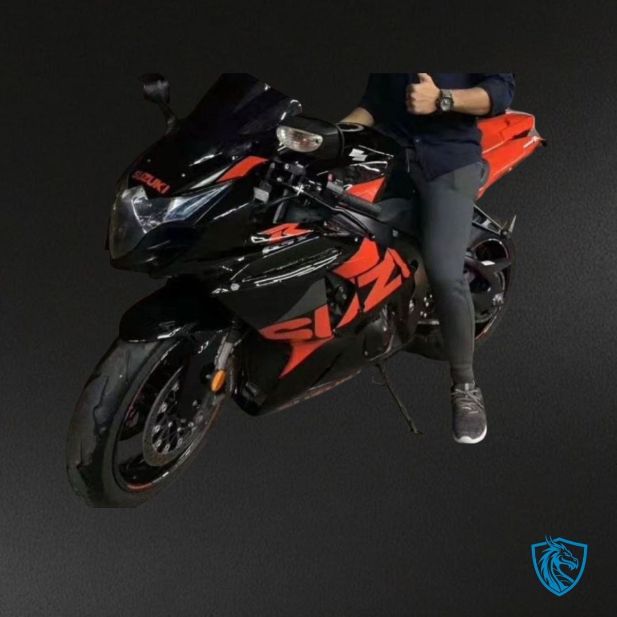 Suzuki GSXR1000 (2009-2016) Black & Red Fairing Kit - Aftermarket ABS Bodywork