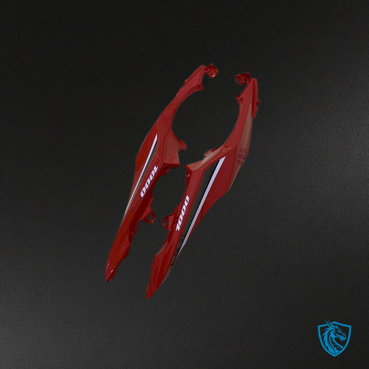 Suzuki GSXR1000 (2017-2020) Red & Black - Custom ABS Fairing Kit
