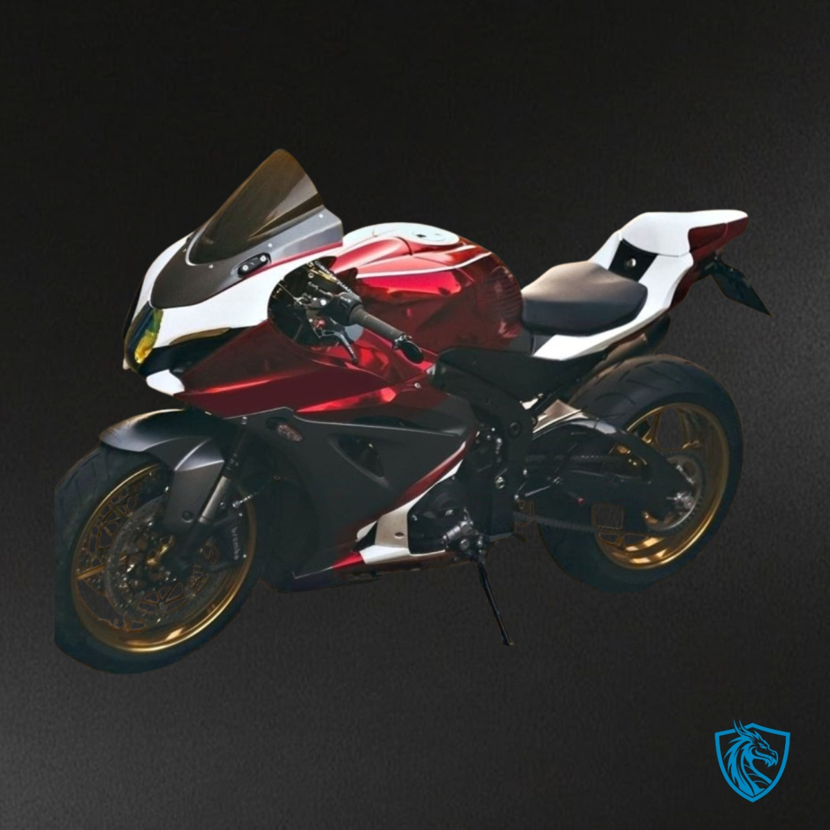 Suzuki GSXR1000 (2017-2020) Black & Red - Custom ABS Fairing Kit