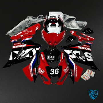 Suzuki GSXR1000 (2017-2020) Gloss Red & Black - Custom ABS Fairing Kit