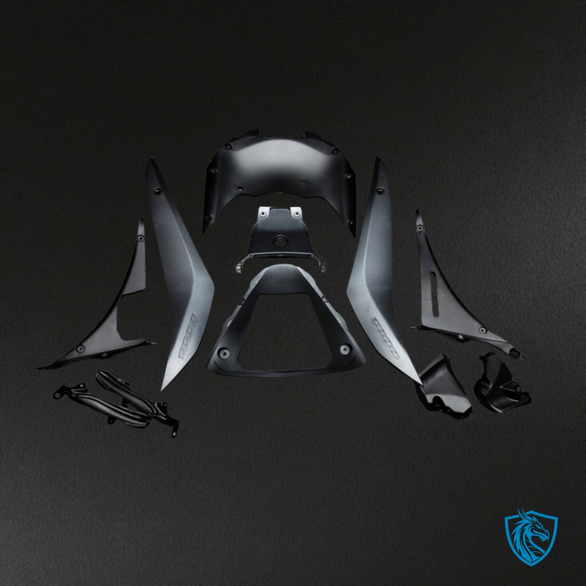 Suzuki GSXR 1000 (2017-2025) Gloss Black ABS Fairings Kit - Aftermarket ABS Bodywork