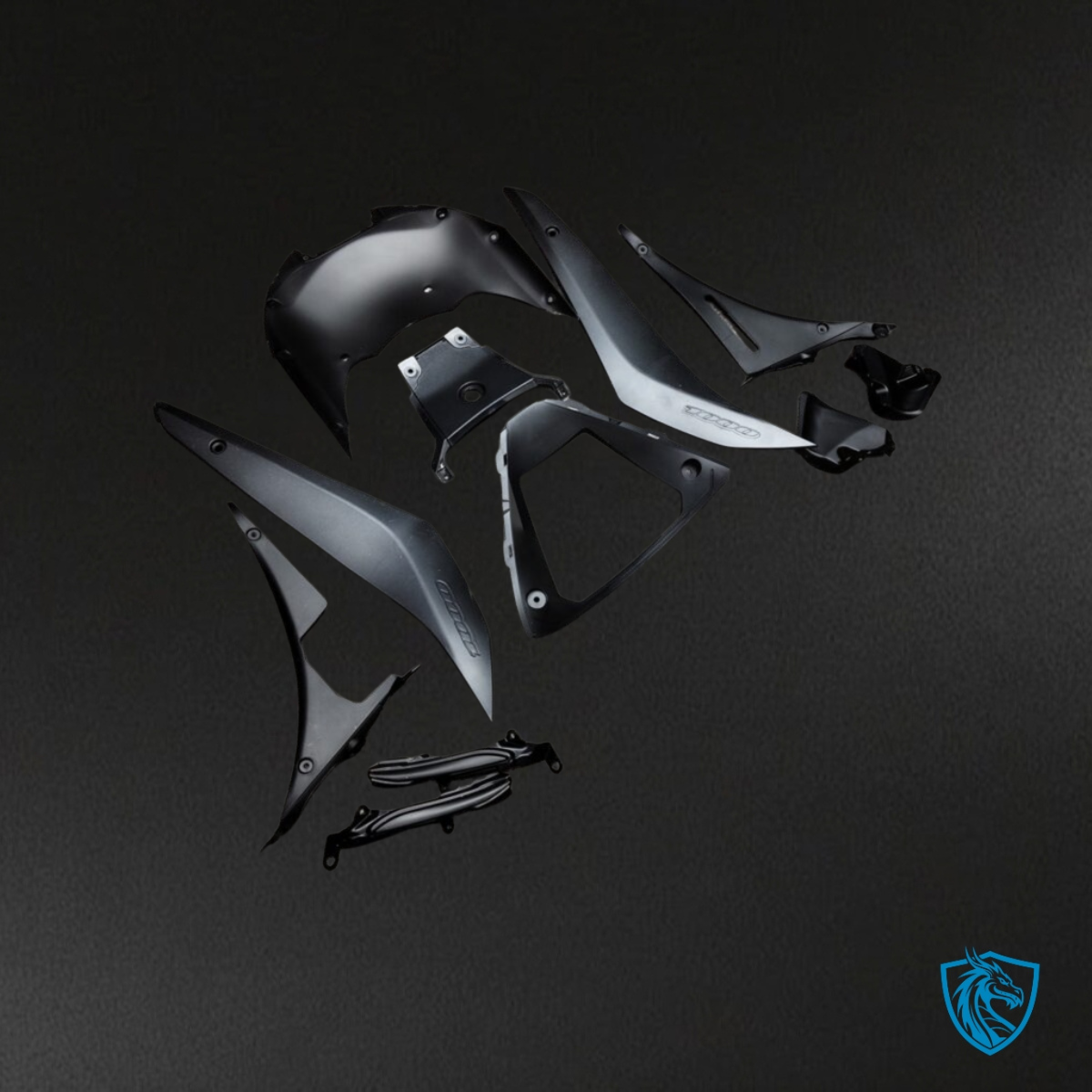 Suzuki GSXR 1000 (2017-2025) Gloss Black ABS Fairings Kit - Aftermarket ABS Bodywork