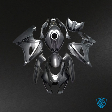 Suzuki GSXR 1000 (2017-2025) Gloss Black Carbon Fiber Style - Custom ABS Fairing Kit