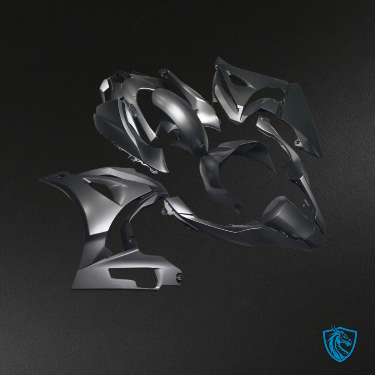 Suzuki GSXR 1000 (2017-2025) Matte Black - Custom ABS Fairing Kit