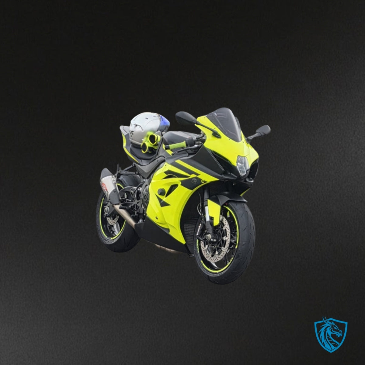 Suzuki GSXR 1000 (2017-2025) Black & Gloss Yellow - MERGEment Motorcycle Fairings Kit