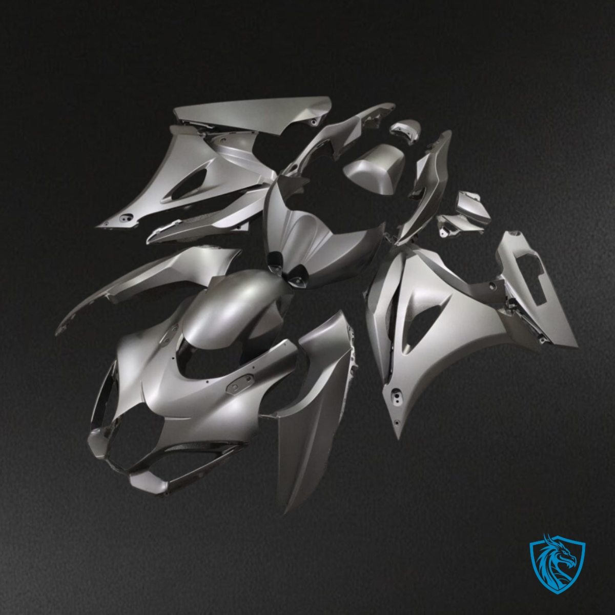 Suzuki GSXR 1000 (2017-2025) Matte Gunmetal Grey - MERGEment Motorcycle Fairings Kit