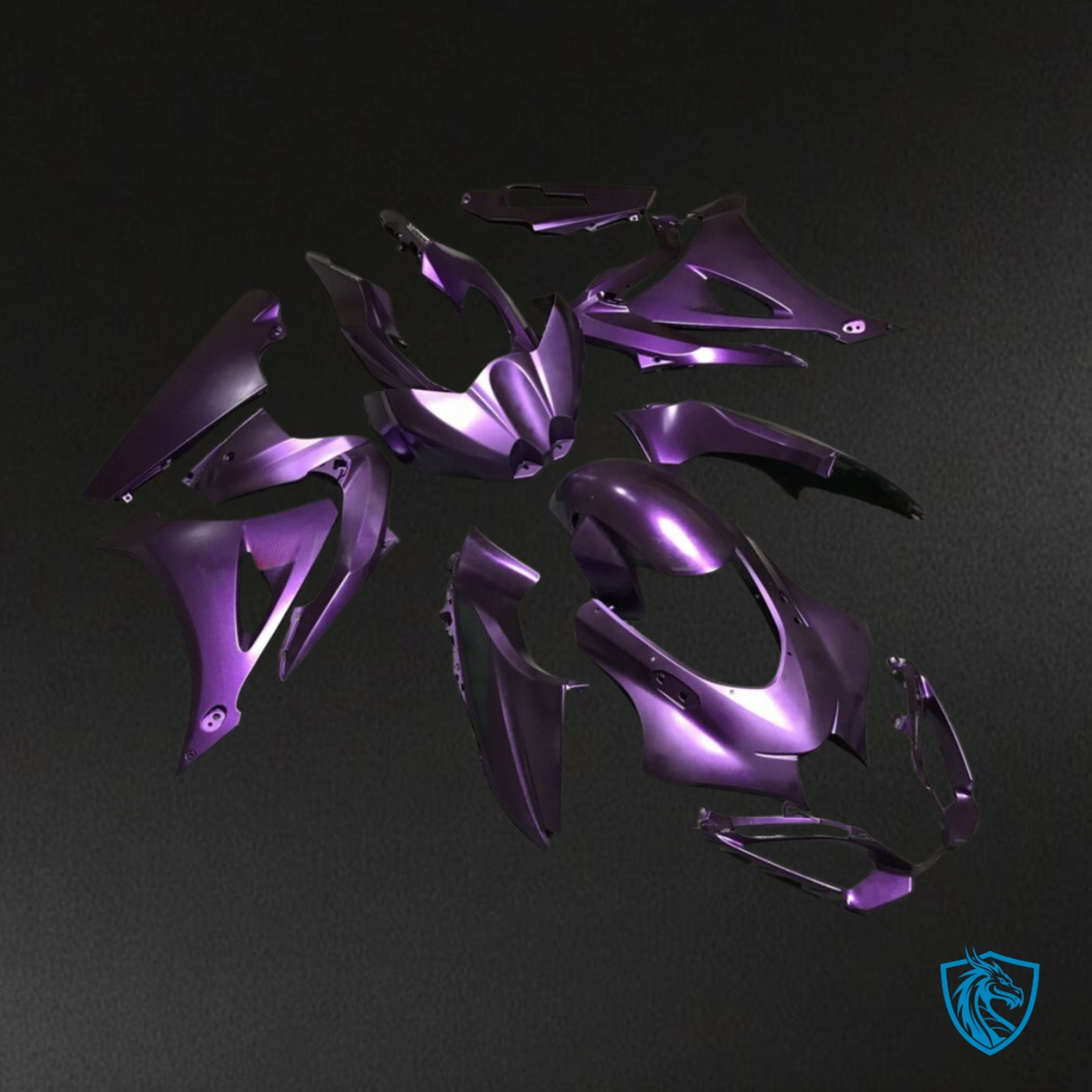 Suzuki GSXR 1000 (2017-2025) Matte Purple ABS Fairings Kit- Aftermarket ABS Bodywork