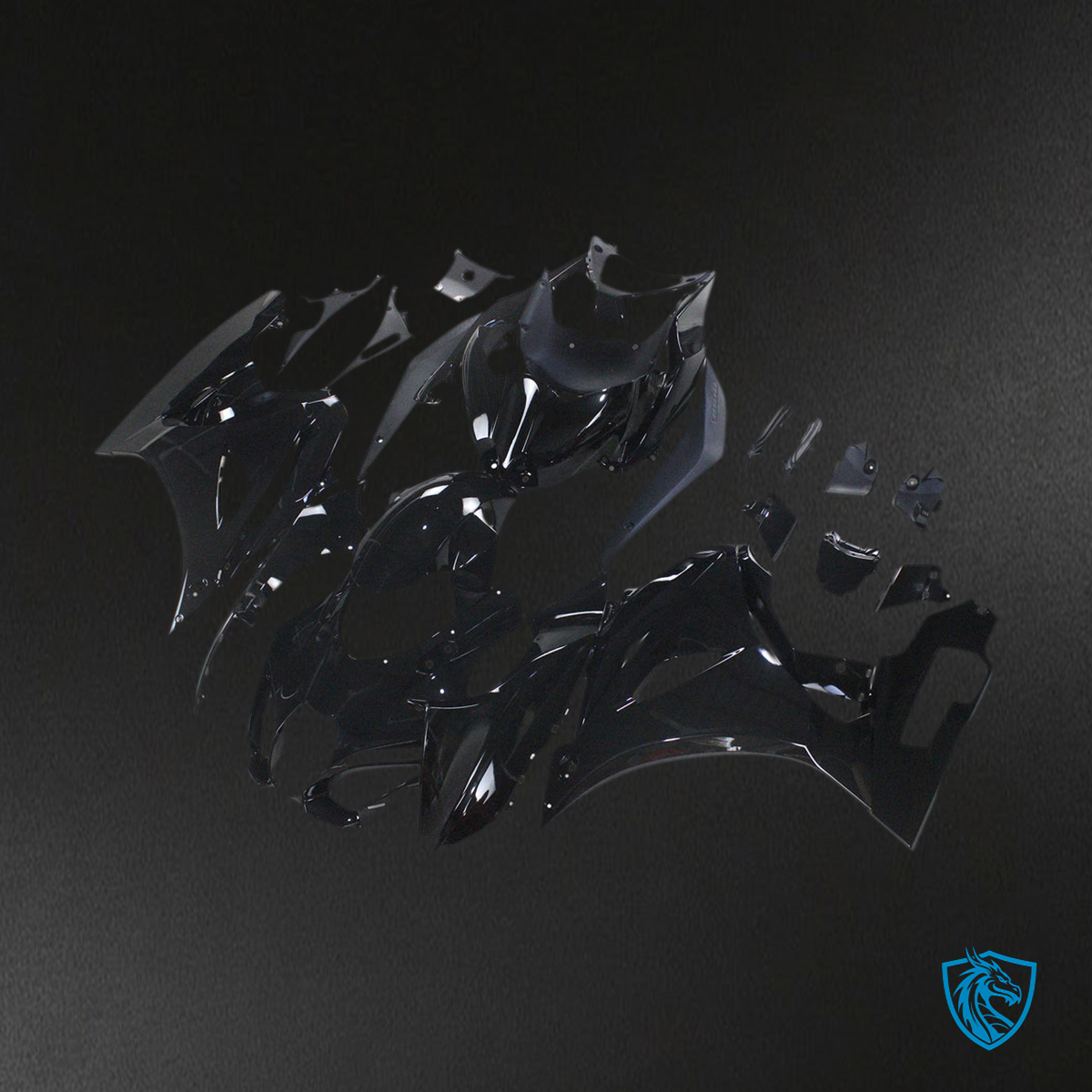 Suzuki GSXR1000 (2017-2020) K17 Gloss Black - Custom ABS Fairing Kit