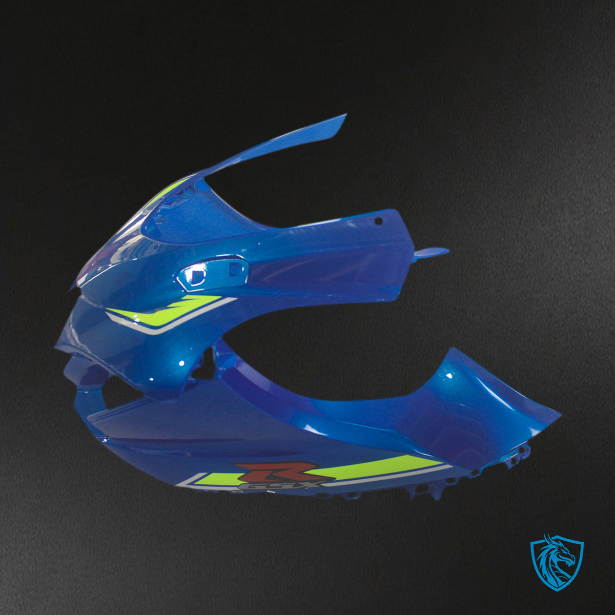 Suzuki GSXR1000 (2017-2020) Gloss Blue & Green K17 Fairing Kit | ABS Bodywork